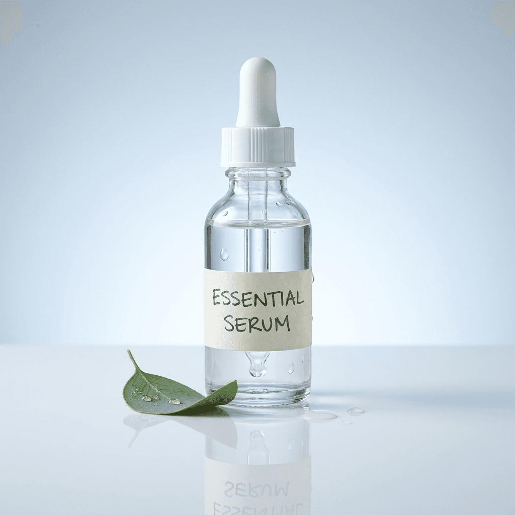 Conversion-optimiertes, professionelles Produktvisual desselben Serums